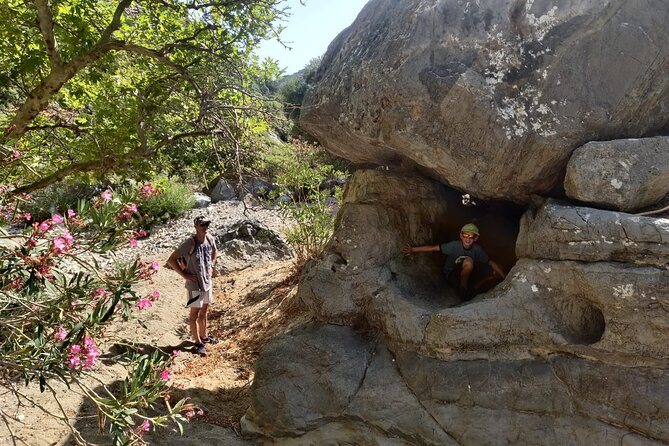 PRIVATE Hiking Walking GORGE nearby Hersonissos CRETE - Guide Louise: the cultural context you hear while you walk