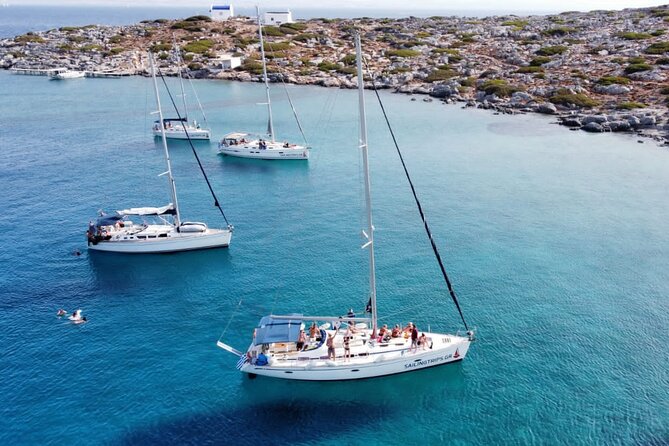Private Luxury Sailing Trips to Dia Island - Food and drinks: fruit platter, unlimited refreshments, and optional lunch