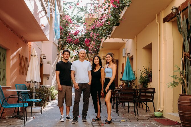 Private professional Vacation photoshoot in Chania - Local tips during the shoot, not just camera work