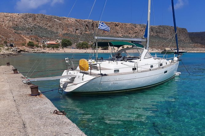 Private Sailing Cruise, Balos and Gramvousa with meal and drinks. - Balos Lagoon swim time, snorkeling gear, and how to make it effortless
