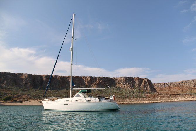 Private Sailing Cruise, Balos and Gramvousa with meal and drinks. - What you pay, and what that price buys on a private boat