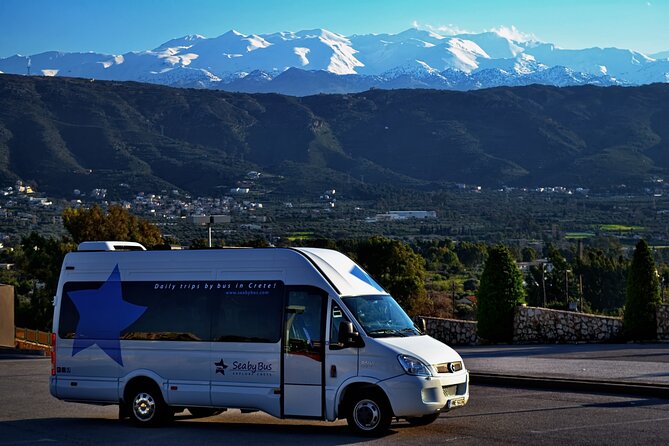 Private Vehicle & Driver from Chania – Customizable Tour - Price and Value: $504.10 Per Group Up to 6 People