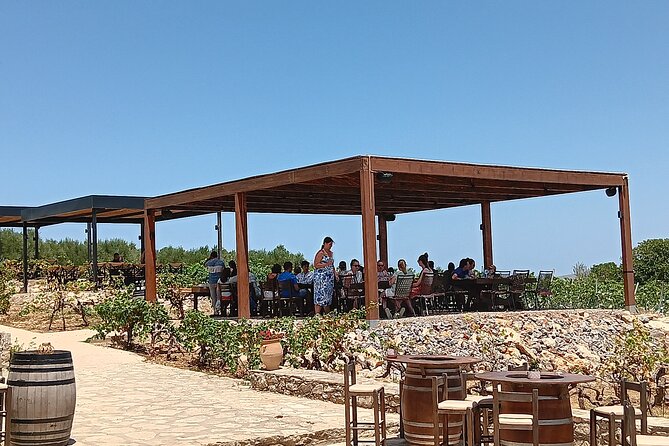 Private Winery Tour with Olive Oil, Honey & Raki Distillery Visit - Lunch at a Cretan taverna if you want a slower, fuller finish