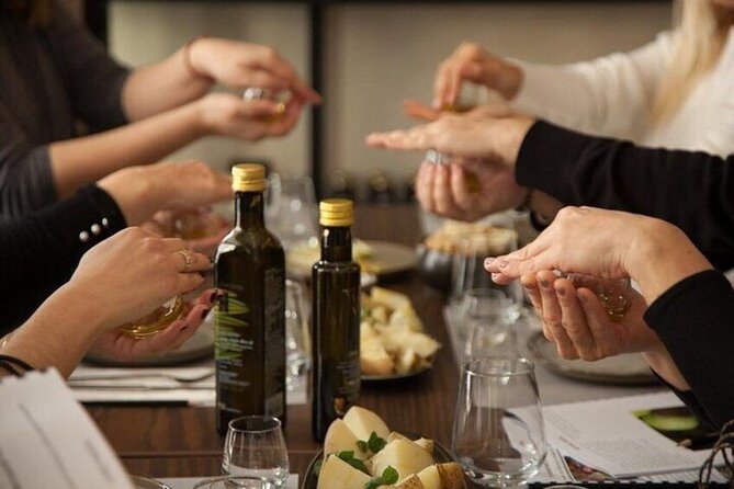 PRIVATE Workshop ESSENTIAL OILS & OLIVE OIL Factory with TASTING - Mountain Village Time: Goats, Gardens, and a Real Meal Atmosphere