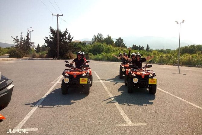QUAD ATV Adventure découvrez les panoramas du Sud est de la Crete - Lunch in a place you might miss on your own