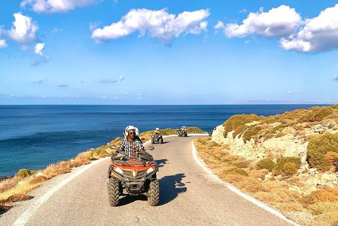 Quad Safari from Platanias of Chania - ATV training first, then the countryside circuit