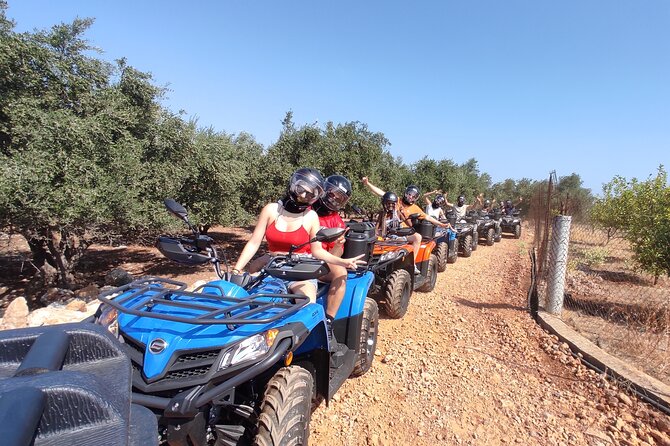 Quad Safari Off-Road Evening Tour - Prophet Elias Chapel Views: The Uphill Olive Grove Climb