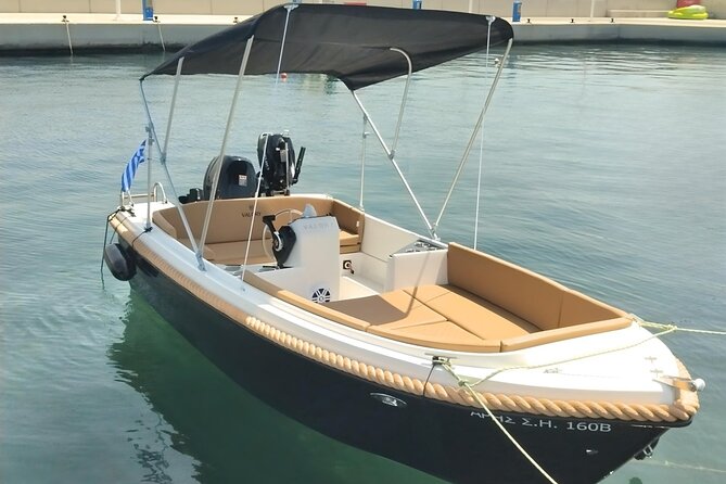 Rent a Boat Valory 480 NO LICENSE REQUIRED - Dia Island From Gouves Port Marina: The Simple Route to Big-Water Feel