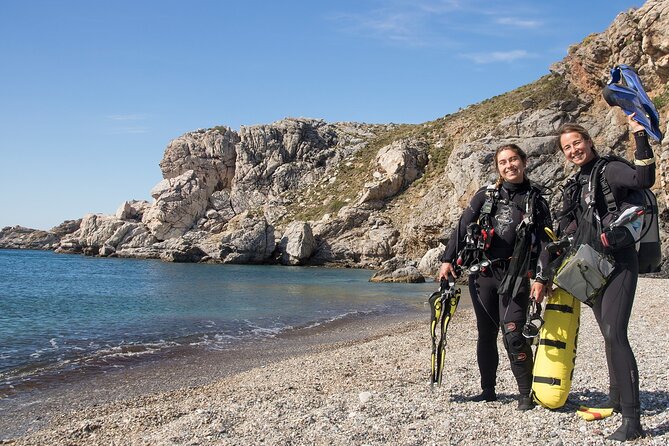 Research diving with a Marine Biologist in Crete - How the biologist tailors the day to your SCUBA level
