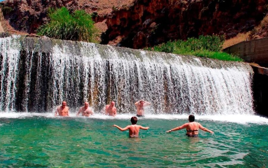 Rethymno Area:Private tour 3-4-5 Hour to Kourtaliotiko Gorge - Getting there in a private Mercedes Vito with flexible pickup spots
