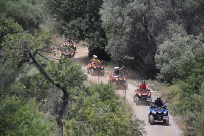 Rethymno Bali & Panormo : Quad Safari & visit Cave 57km 4hours