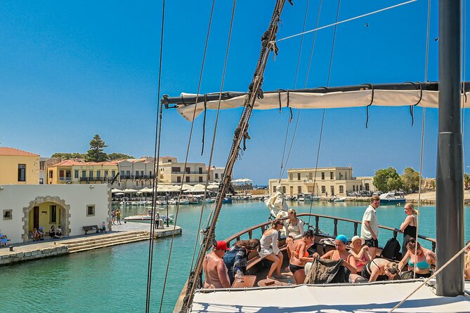Rethymno Barbarossa Pirate Ship Cruise - Key things I’d mark on your map