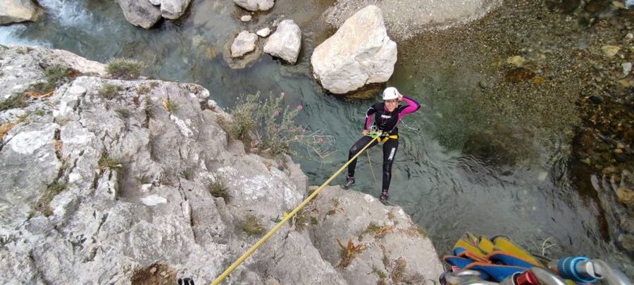 Rethymno: Canyoning Tour in the Kourtaliotiko Gorge - From Koxare and the pre-gorge village to the canyon steps