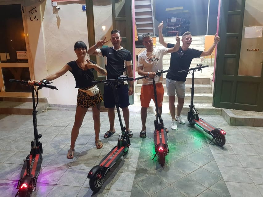 Rethymno: e-Scooter tour on the old and new town - The Four Martyrs Square, the Gate Guora, and Street-Layout Clues