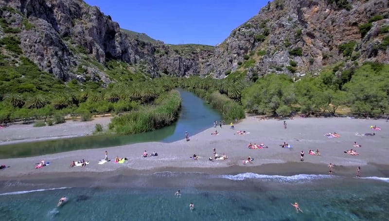 Rethymno: Full-Day Land Rover Safari to Preveli - Pickup in the morning, then off-road driving in a Defender or 4x4