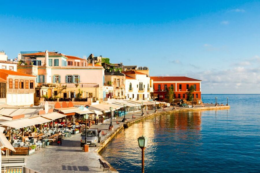 Rethymno: Full or Half-Day Trip to Chania with Audio Guide - Venetian Port, Harbor Views, and the Shopping Zone