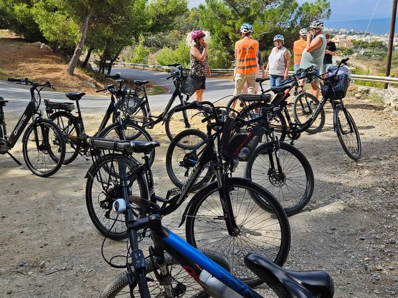 Rethymno: Guided e-Bike Tour on Mili Gorge and Soft Drinks - Chromonastiri: local village rhythm and a military museum stop