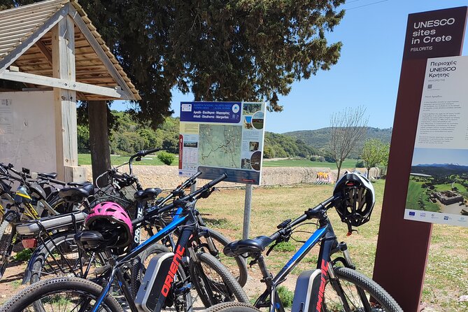 Rethymno Guided eBike Tour to Arkadi Monastery - Adele and Pigi: the route’s local texture