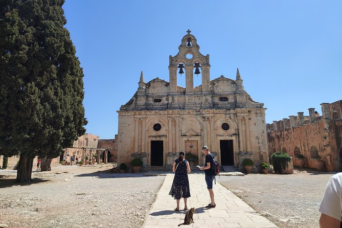 Rethymno Guided eBike Tour to Arkadi Monastery - Arkadi Monastery: the main stop and what 45 minutes lets you do