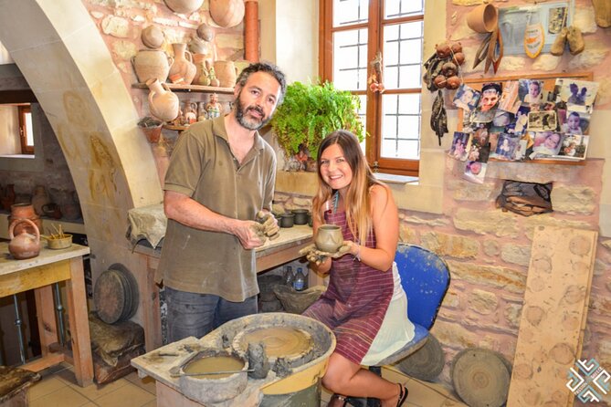 Rethymno Old Town, Arkadi, Eleutherna, Margarites | Private - Margarites pottery village: hands-on workshop time and smart browsing