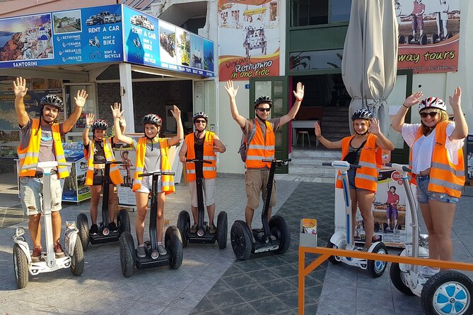 Rethymno Old Town Guided Segway Tour - Meeting point on Sofokli Venizelou, and getting comfortable on the ride