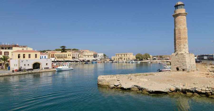 Rethymno: Pirate Boat Cruise with Swimming Stop - Leaving Rethymno Marina and Spotting Fortezza From the Water