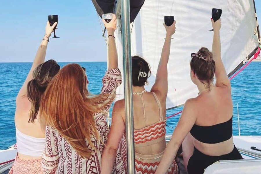 Rethymno: Private Sunset Cruise with Wine and Snacks - Panormos Stop: Photo Moment, Food Stretch, and Sunset Timing