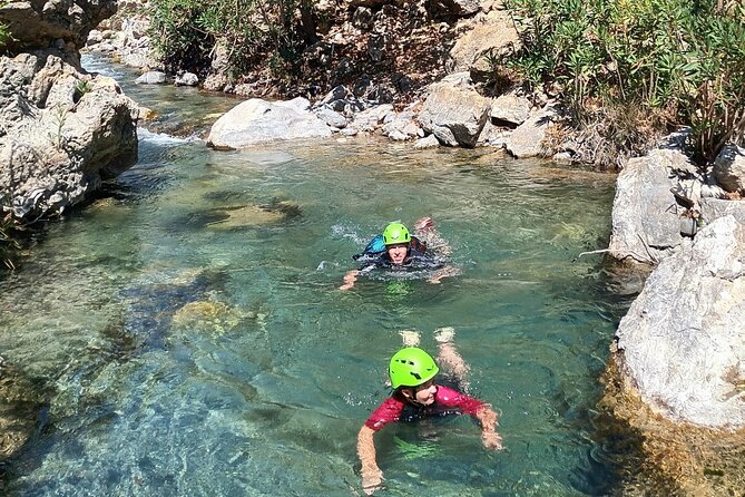 River Trekking at Kourtaliotiko Gorge - The Snack Stop Under Plane Trees, Then Gardens and an Olive Grove Stroll