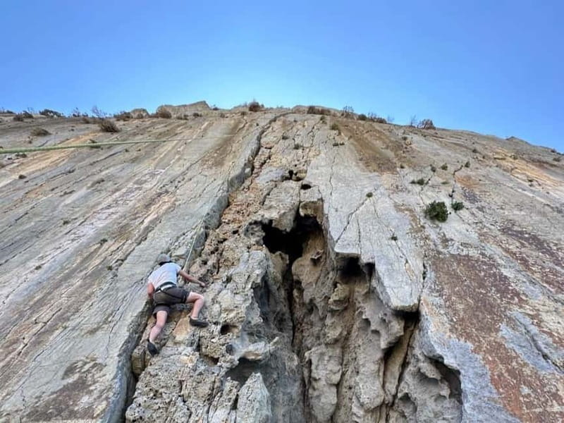 Rock Climbing in Crete with a Guide at Plakias Beach sectors - The 3-hour guided climbing session: learn the system, feel the adrenaline