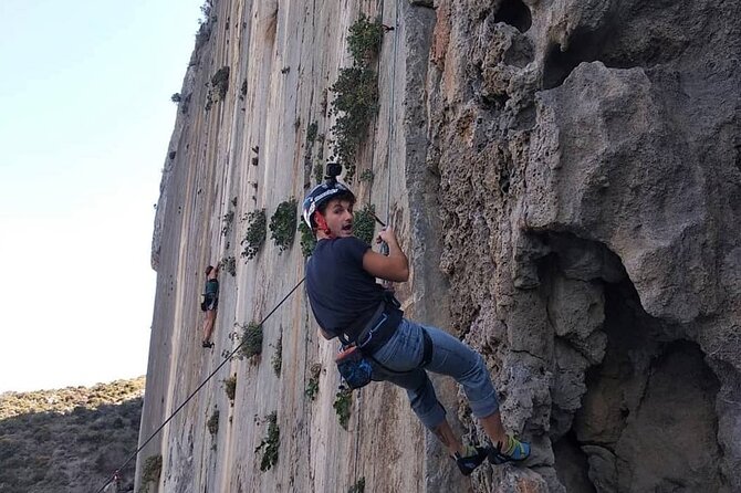 Rock Climbing on Crete with a Guide at Rethymnon, Plakias beach - Meeting at Myrthianos Plakias and Getting Set Up Smoothly