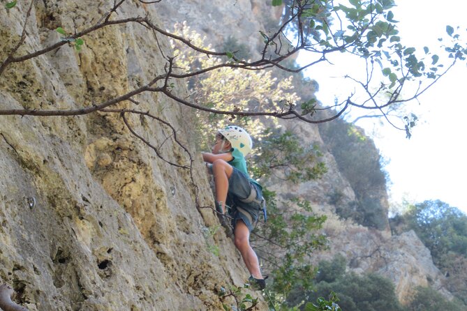 Rock Climbing with a Guide in Chania Therisos Gorge - Finish in Traditional Tavernas Inside the Gorge