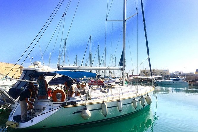 SAILING DAY 4.5h-5h or SUNSET 3h-4.5h from Hersonissos CRETE - Dia island versus Saint George Bay, and why the date changes the plan