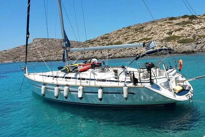 SAILING DAY 4.5h-5h or SUNSET 3h-4.5h from Hersonissos CRETE - The sailing part: expect wind, not perfection