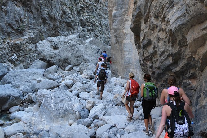 Samaria Gorge Hike - Pacing matters, because your calves will notice