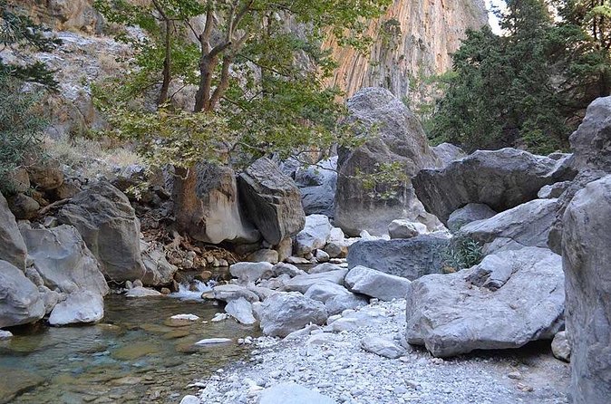 Samaria Gorge- the long way, from Chania - Meeting points and how to handle a slower day
