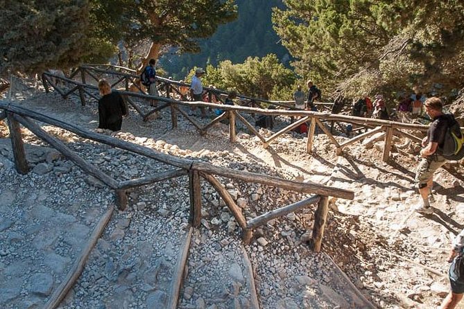 SAMARIA Gorge Walk: full day from area Heraklion CRETE - Rethymnon stop and Omalos timing, what those breaks are really for