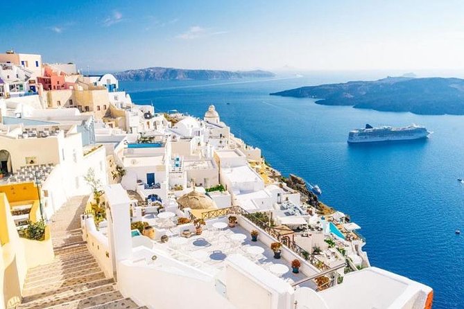 SANTORINI 1 day Guided Excursion with HIGHSPEED from CRETE - Back to Fira: Your Real Choice, Black Beach or Longer Strolls