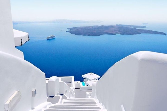 SANTORINI 1 day Guided Excursion with HIGHSPEED from CRETE - First Stop in Fira: Getting Oriented Without Losing the Day