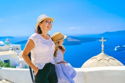 Santorini Guided Day Trip From Crete with Ferry Tickets
