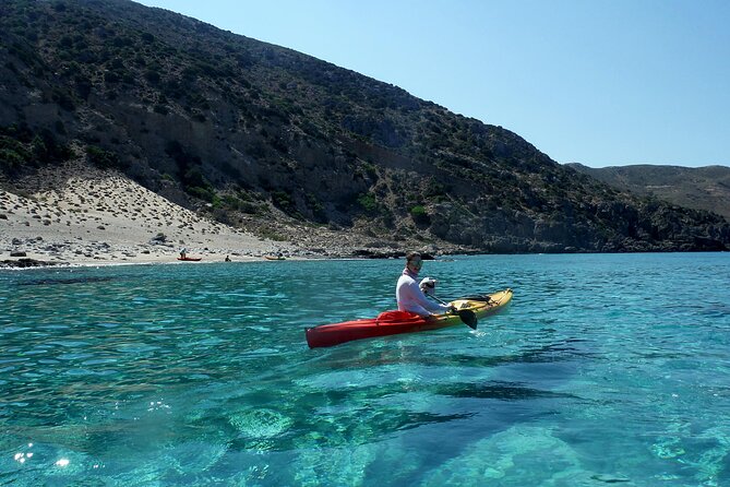Sea Kayak & Snorkel tours in West Crete - How the guides teach kayaking and snorkeling, then let you go
