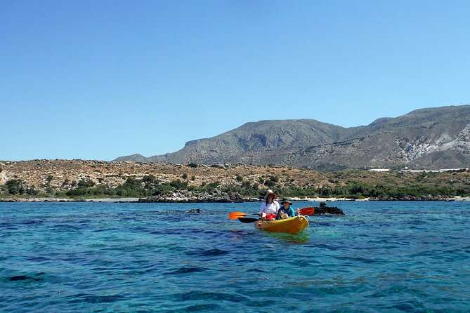 Sea Kayak & Snorkel tours in West Crete - Falassarna Beach and Paralia Ravdoucha: two coast styles in one run