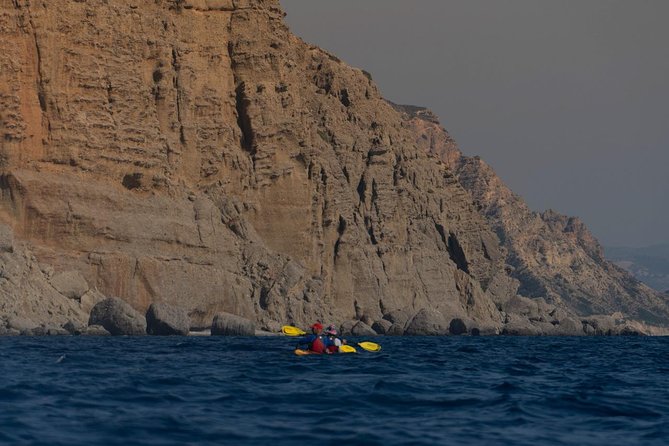 Sea Kayaking Agia Galini, Crete - The 6-hour rhythm: kayak work, then swim and snorkel time