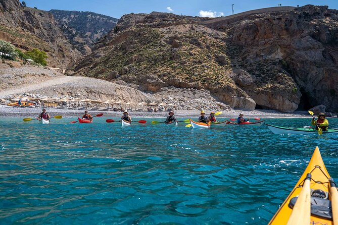 Sea Kayaking Sfakia, Crete - Small-group guidance with Stelios and Yves