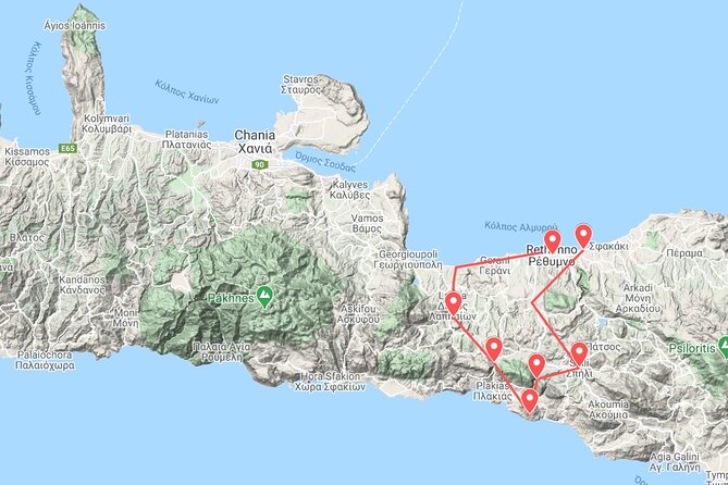 Secrets of West Crete & Rethymno Town Private Tour from Heraklion - Stop 5: Ancient Lappa to Argiroupolis, Under Old Trees and Near Water