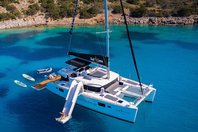 Semi-private Sailing trip with Lunch and Water Toys - The 5-hour flow: cruising, a Blue Lagoon swim stop, and when lunch hits