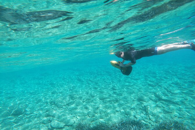 Snorkeling Tour with Sea Scooter in Heraklion - Equipment and creature comforts you get in the price
