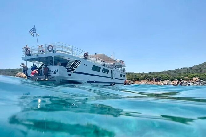 Spinalonga & Lunch-Daily At 10:00 From The Port Of Agios Nikolaos - Bay of Mirabello time: chairs, shade, and noise reality