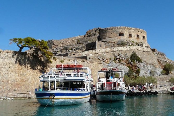 Spinalonga with Barbeque - First boat step and Kolokytha Bay swim: the calm before Spinalonga