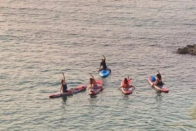 Stand up Paddle Pilates in Chania