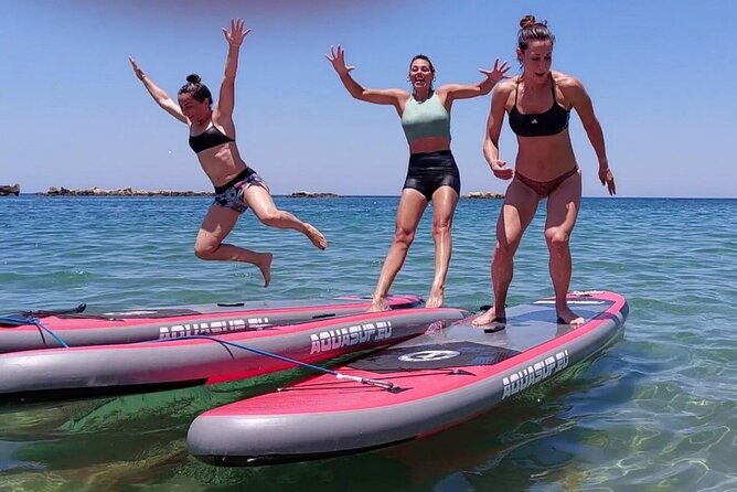 Stand up Paddle Pilates in Chania - Beginner-friendly instruction that doesn’t talk down to you